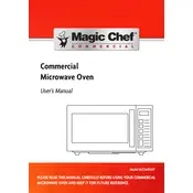 Magic Chef MCCM910ST Microwave manual cover