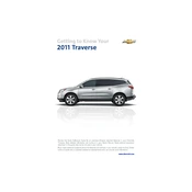 Chevrolet Traverse 2011 manual cover