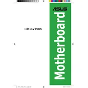 ASUS H81M-V PLUS Motherboard manual cover