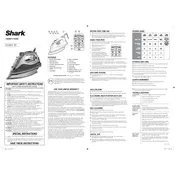 Shark GI462 10 Iron manual cover