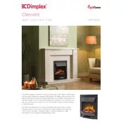 Dimplex Optiflame Clement CMT20BL Electric Fire