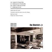 De Dietrich DHD1100X Hood manual cover