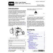 Toro 46-cm 20943 Mower manual cover