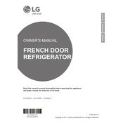 LG LSFXC2476S Refrigerator manual cover