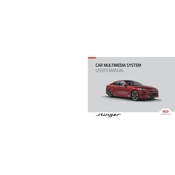 Kia Stinger Car Multimedia System 2020 Sedan