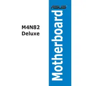 ASUS M4N82 Deluxe Motherboard manual cover