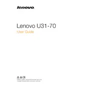 Lenovo U31-70 Laptop