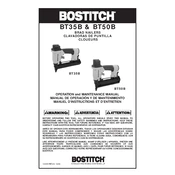 Bostitch BT35B-2 Nailer manual cover