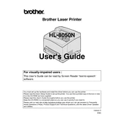 Brother HL-8050N manual cover