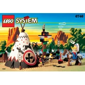 LEGO System 6746 Construction Set manual cover