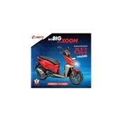 Hero Xoom 2023 Scooter manual cover