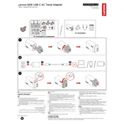 Lenovo 65W USB-C AC Adapter manual cover