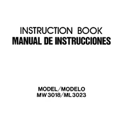 Janome ML 3023 manual cover