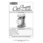 Back To Basics L5796B IT300CF Iced Tea Maker manual cover