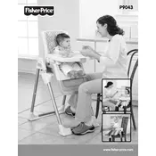 Fisher Price Mattel Dreamsicle Collection 3-in-1 High P9043 Chair manual cover