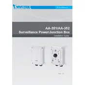 Vivotek AA-352 Power Box manual cover