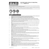 Sealey RW5675.V2 Winch manual cover