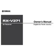 Yamaha RX-V371 Receiver