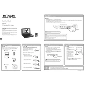 Hitachi PDV343E manual cover