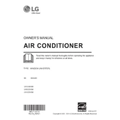 LG LW1019IVSM LW1019IVSM.AT1AUSH Air Conditioner manual cover