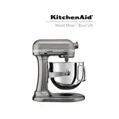 KitchenAid Series 5 KV25G0XAQ Mixer manual cover