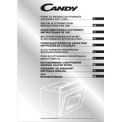 Candy FOFNP827X manual cover