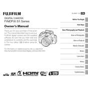 Fujifilm FinePix S1 Camera manual cover