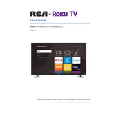 RCA ROKU TV RTRU5527-US TV manual cover