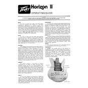 Peavey Horizon II Guitar manual cover