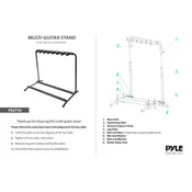 Pyle PGST43 Stand manual cover