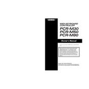 Roland PCR-M30 manual cover