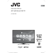 JVC LT-32C790 manual cover