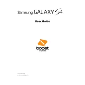 Samsung Galaxy S4 Boost Mobile SPH-L720ZKRBST Phone manual cover