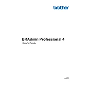 Brother BRAdmin Professional 4 manual cover