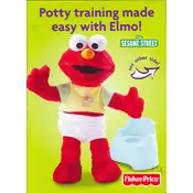 Fisher Price Mattel Potty Elmo B9126 Toy manual cover