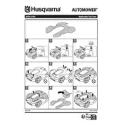 Husqvarna Automower 405X Replacable Top Cover Lawn Mower manual cover