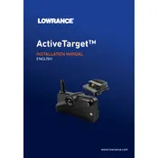 Simrad Navico Lowrance Active Target Transducer manual cover