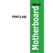 ASUS P5N73-AM Motherboard manual cover