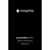 Mophie Powerstation USB-C Power Bank manual cover