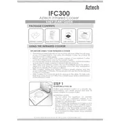 Aztech IFC300 Cooker manual cover