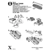 Xerox Phaser 5400 Maintenance Kit Printer manual cover