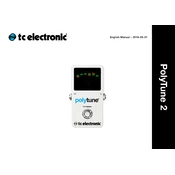 TC Electronic PolyTune 2 manual cover