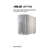 ASUS AP1700-S5 Server manual cover