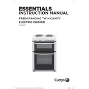 Currys Essentials CFTE60W17 manual cover