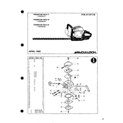 McCulloch VIRGINIA MH 542-H 17 manual cover