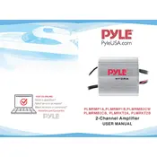 Pyle PLMRKT2A Amplifier manual cover