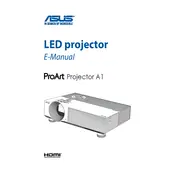 ASUS ProArt Projector A1 Projector manual cover