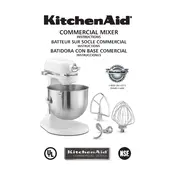 KitchenAid Series 8 KSM8990ER Mixer manual cover