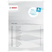 Bosch Series 4 BBH3211GB Vacuum manual cover