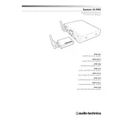 Audio-Technica ATW-1301 Wireless System manual cover